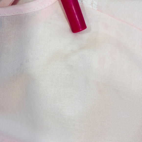 FRENCH MAID Vintage pink nightgown with lace - Picture 7 of 7